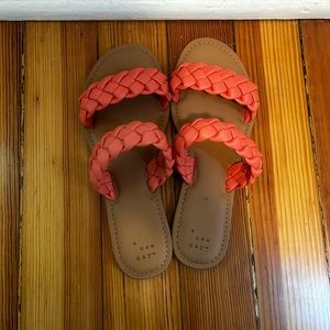A new Day sandal- worn once
